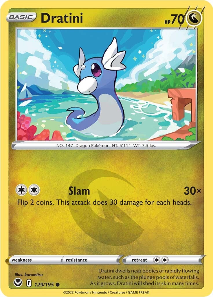 Dratini (129/195) [Sword & Shield: Silver Tempest] | Play N Trade Winnipeg