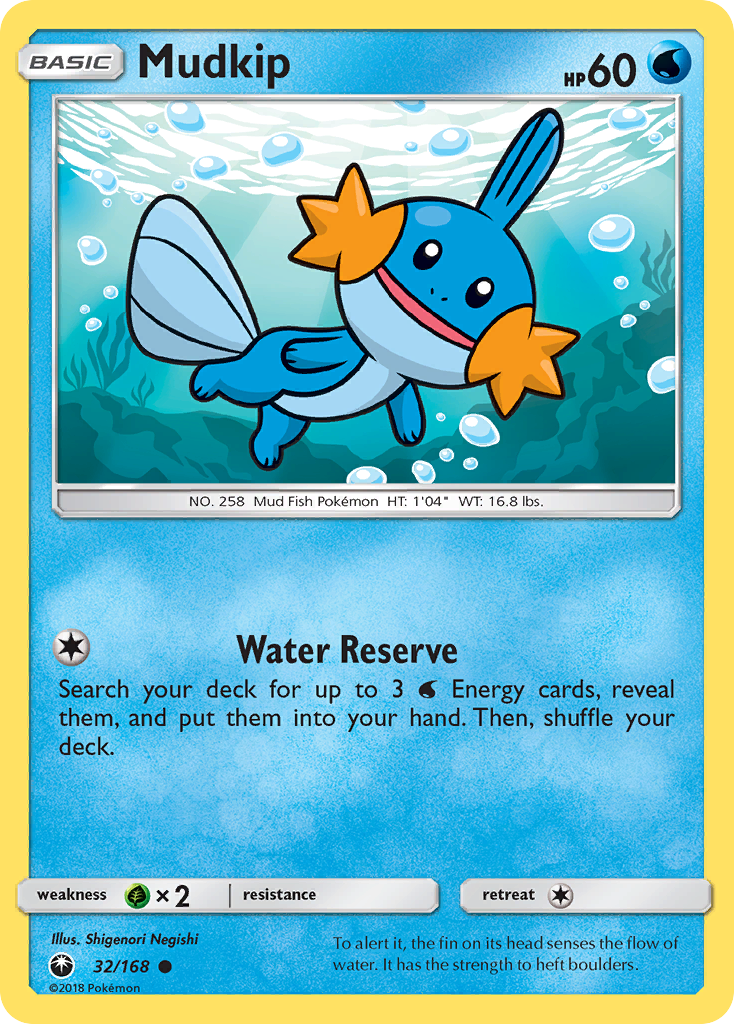 Mudkip (32/168) [Sun & Moon: Celestial Storm] | Play N Trade Winnipeg