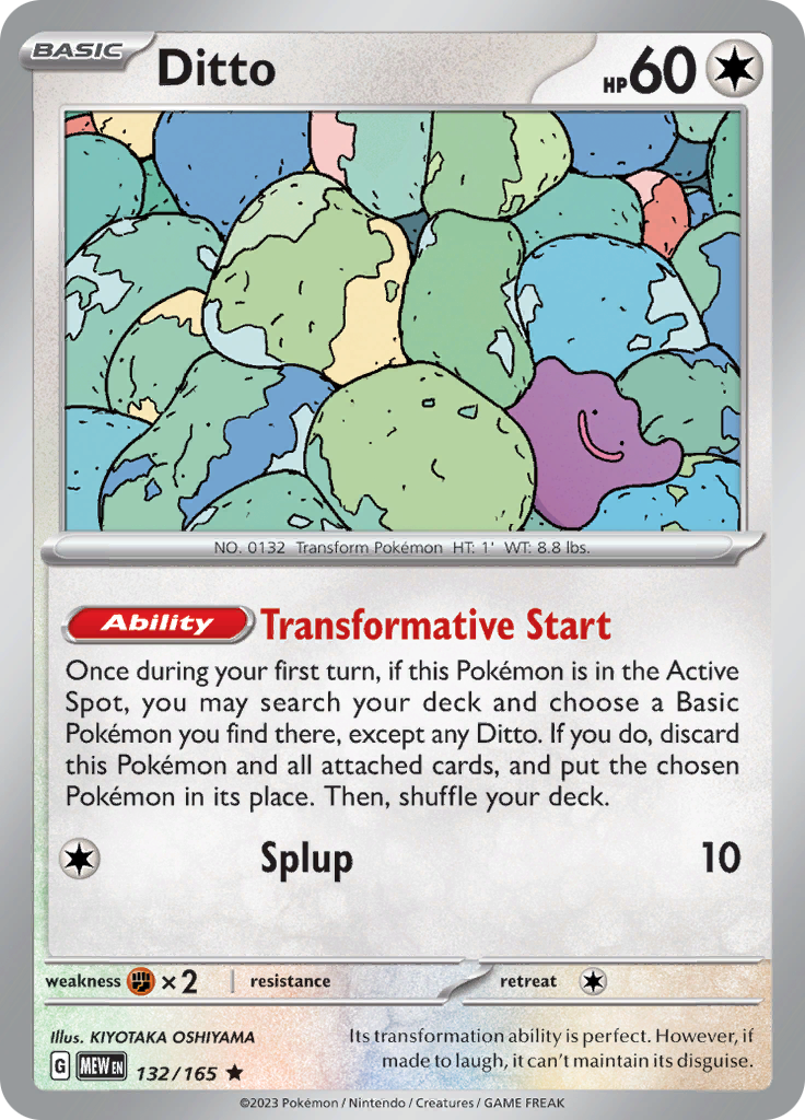 Ditto (132/165) [Scarlet & Violet: 151] | Play N Trade Winnipeg