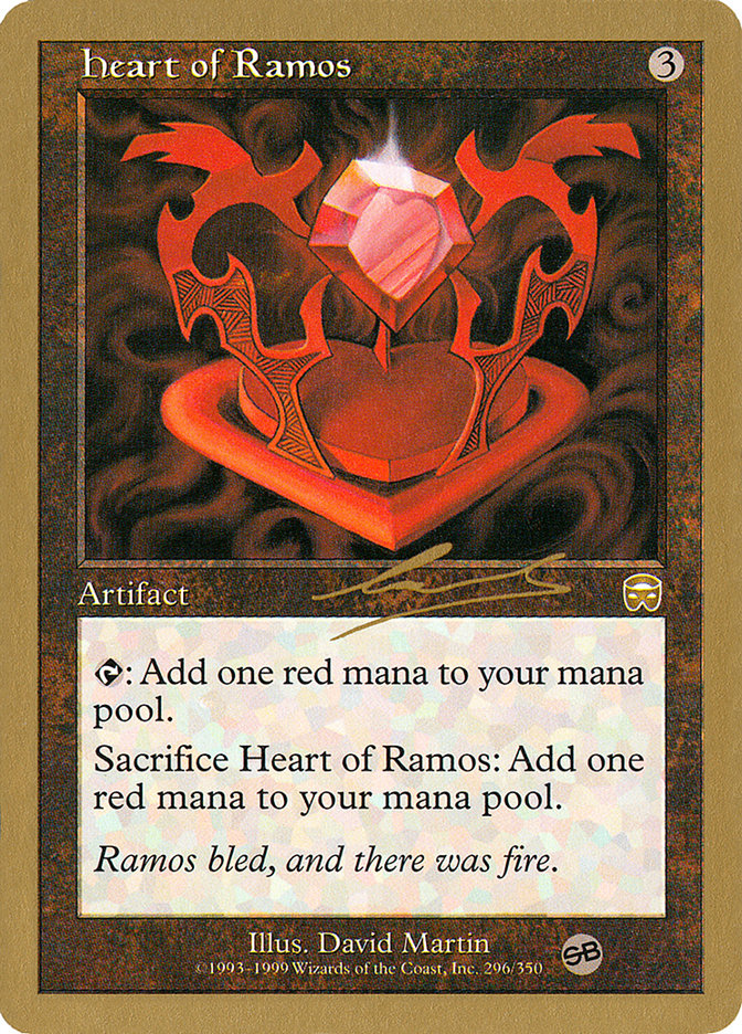 Heart of Ramos (Nicolas Labarre) (SB) [World Championship Decks 2000] | Play N Trade Winnipeg