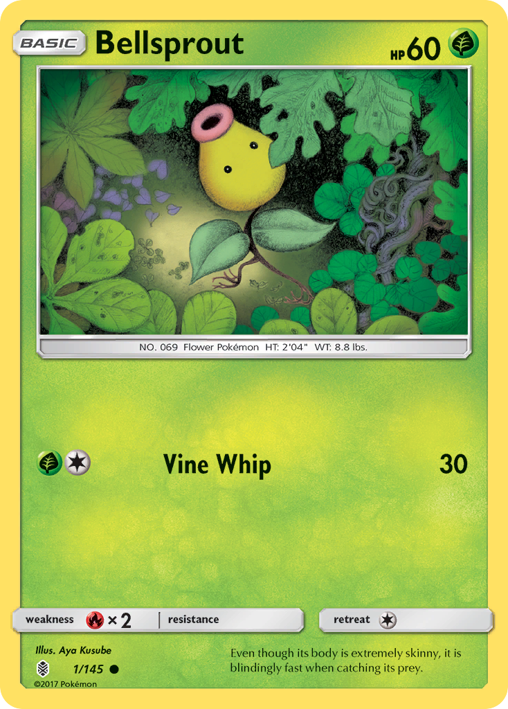 Bellsprout (1/145) [Sun & Moon: Guardians Rising] | Play N Trade Winnipeg