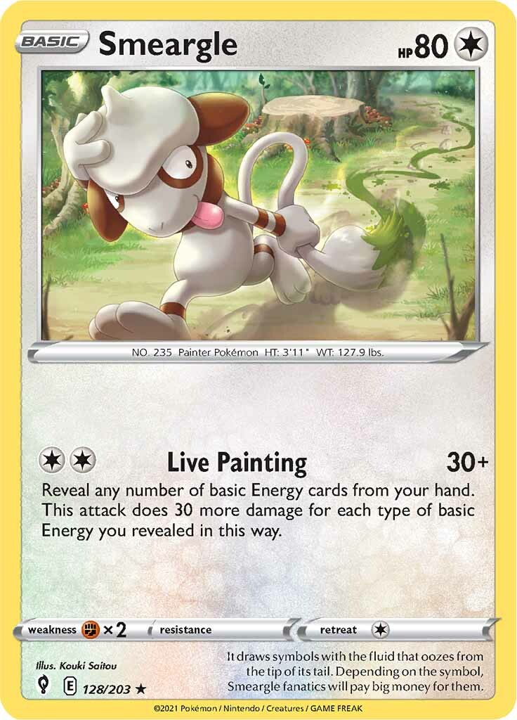 Smeargle (128/203) [Sword & Shield: Evolving Skies] | Play N Trade Winnipeg