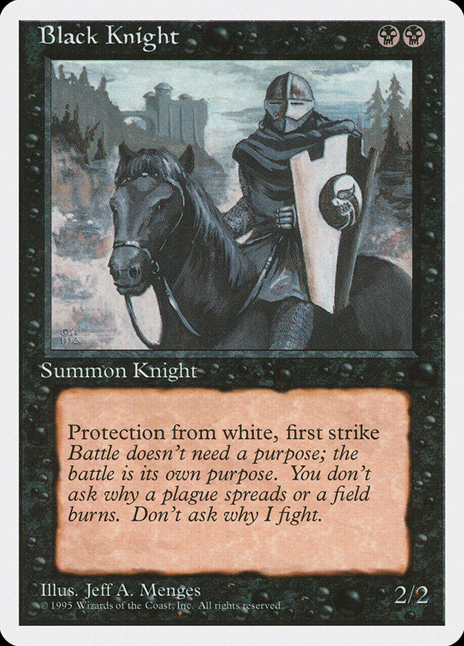 Black Knight [Fourth Edition] | Play N Trade Winnipeg