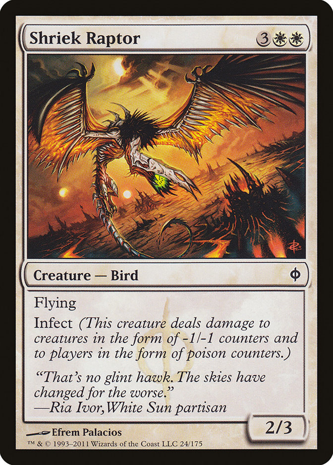 Shriek Raptor [New Phyrexia] | Play N Trade Winnipeg