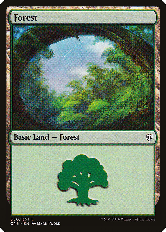 Forest (350) [Commander 2016] | Play N Trade Winnipeg