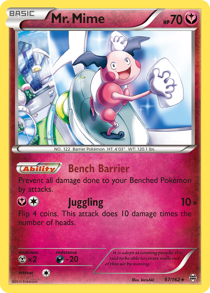 Mr. Mime (97/162) [XY: BREAKthrough] | Play N Trade Winnipeg