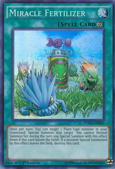 Miracle Fertilizer [FUEN-EN053] Super Rare | Play N Trade Winnipeg