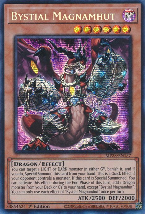 Bystial Magnamhut [MP23-EN157] Prismatic Secret Rare | Play N Trade Winnipeg