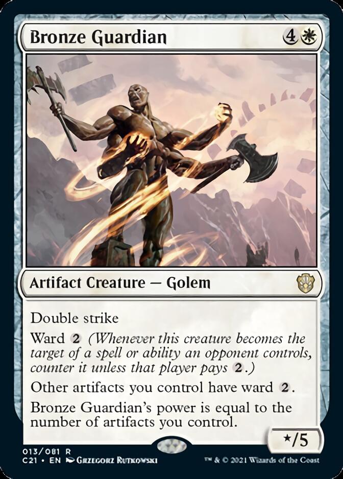 Bronze Guardian [Commander 2021] | Play N Trade Winnipeg