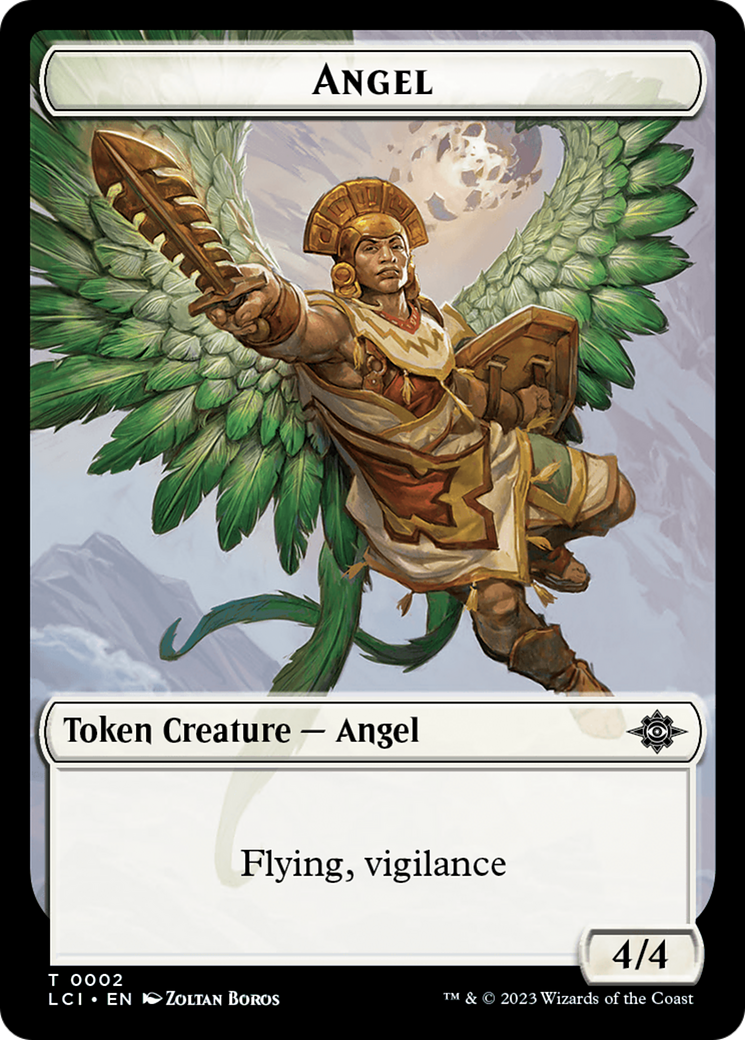 Copy // Angel Double-Sided Token [The Lost Caverns of Ixalan Tokens] | Play N Trade Winnipeg