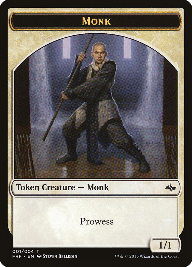 Monk [Fate Reforged Tokens] | Play N Trade Winnipeg