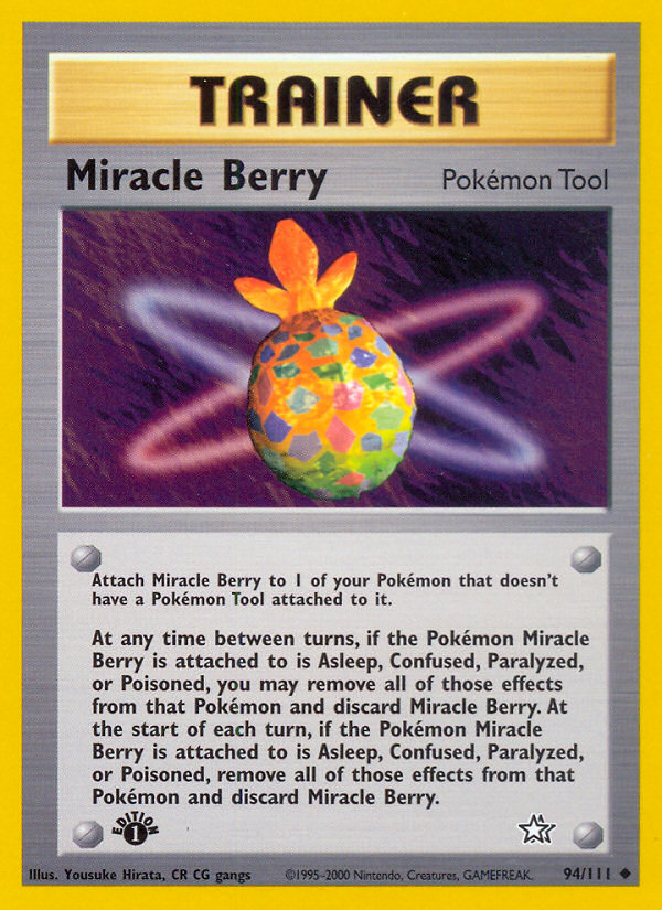 Miracle Berry (94/111) [Neo Genesis 1st Edition] | Play N Trade Winnipeg