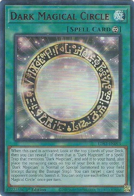 Dark Magical Circle (Red) [LDS3-EN093] Ultra Rare | Play N Trade Winnipeg