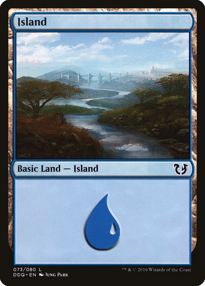 Island (73) [Duel Decks: Blessed vs. Cursed] | Play N Trade Winnipeg