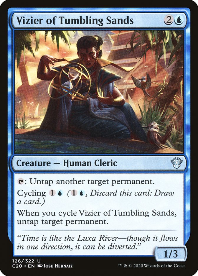 Vizier of Tumbling Sands [Commander 2020] | Play N Trade Winnipeg