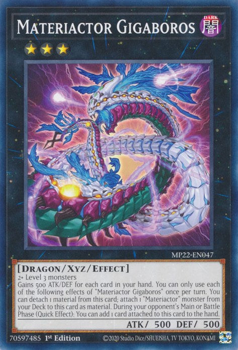 Materiactor Gigaboros [MP22-EN047] Common | Play N Trade Winnipeg