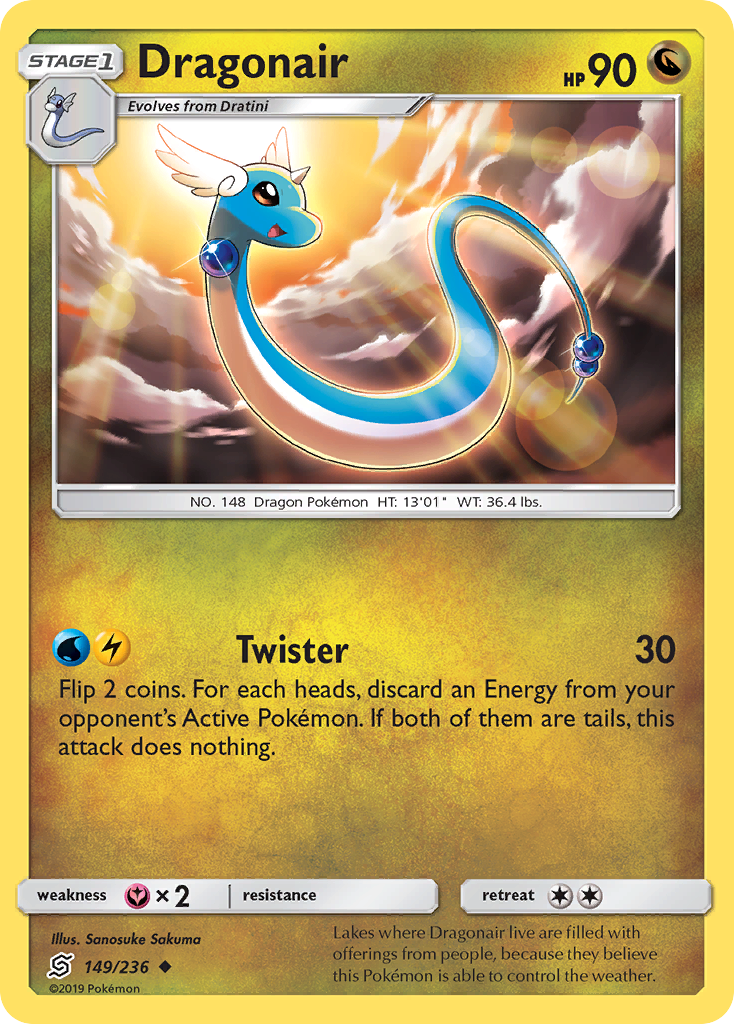 Dragonair (149/236) [Sun & Moon: Unified Minds] | Play N Trade Winnipeg