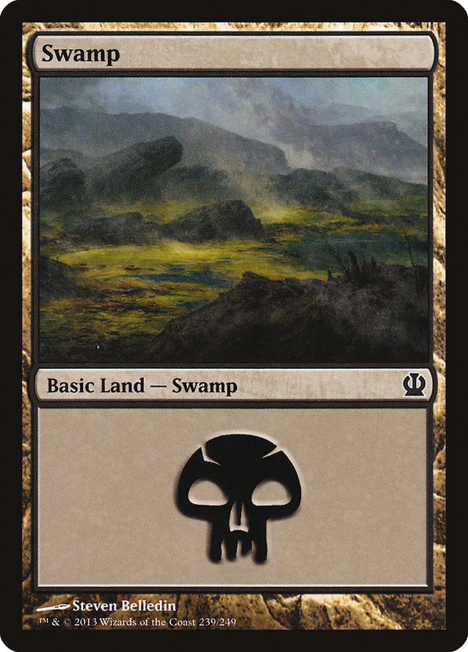 Swamp (239) [Theros] | Play N Trade Winnipeg