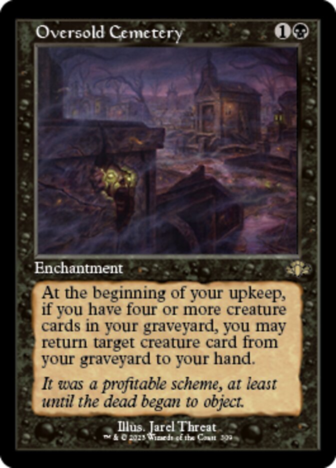 Oversold Cemetery (Retro) [Dominaria Remastered] | Play N Trade Winnipeg