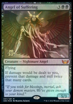 Angel of Suffering [Streets of New Capenna Prerelease Promos] | Play N Trade Winnipeg