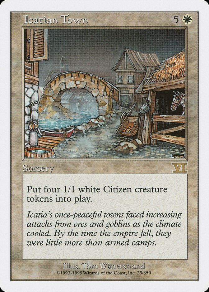 Icatian Town [Classic Sixth Edition] | Play N Trade Winnipeg