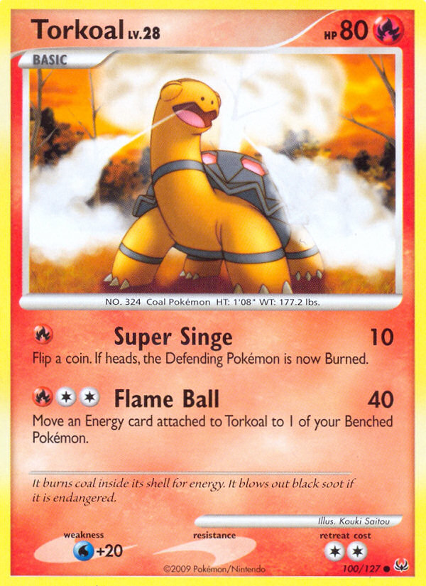 Torkoal (100/127) [Platinum: Base Set] | Play N Trade Winnipeg