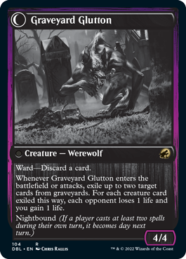 Graveyard Trespasser // Graveyard Glutton [Innistrad: Double Feature] | Play N Trade Winnipeg