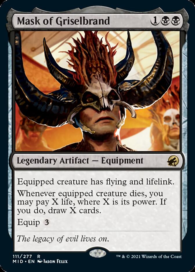Mask of Griselbrand [Innistrad: Midnight Hunt] | Play N Trade Winnipeg