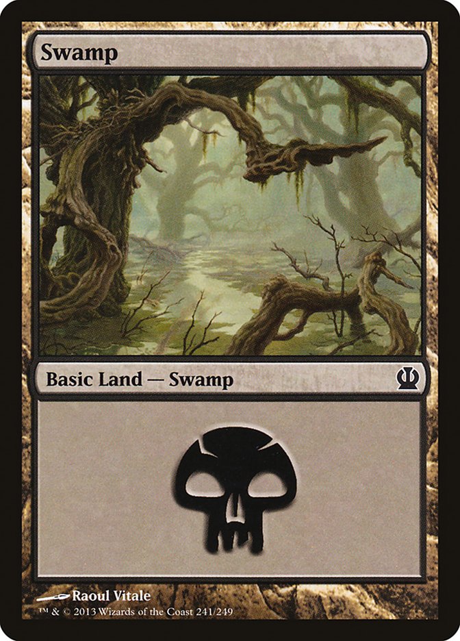 Swamp (241) [Theros] | Play N Trade Winnipeg