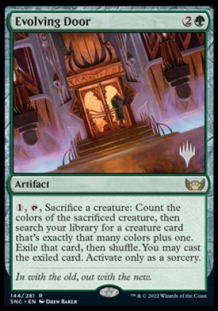 Evolving Door (Promo Pack) [Streets of New Capenna Promos] | Play N Trade Winnipeg