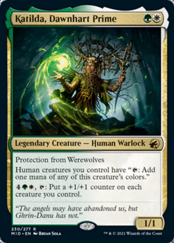 Katilda, Dawnhart Prime [Innistrad: Midnight Hunt] | Play N Trade Winnipeg