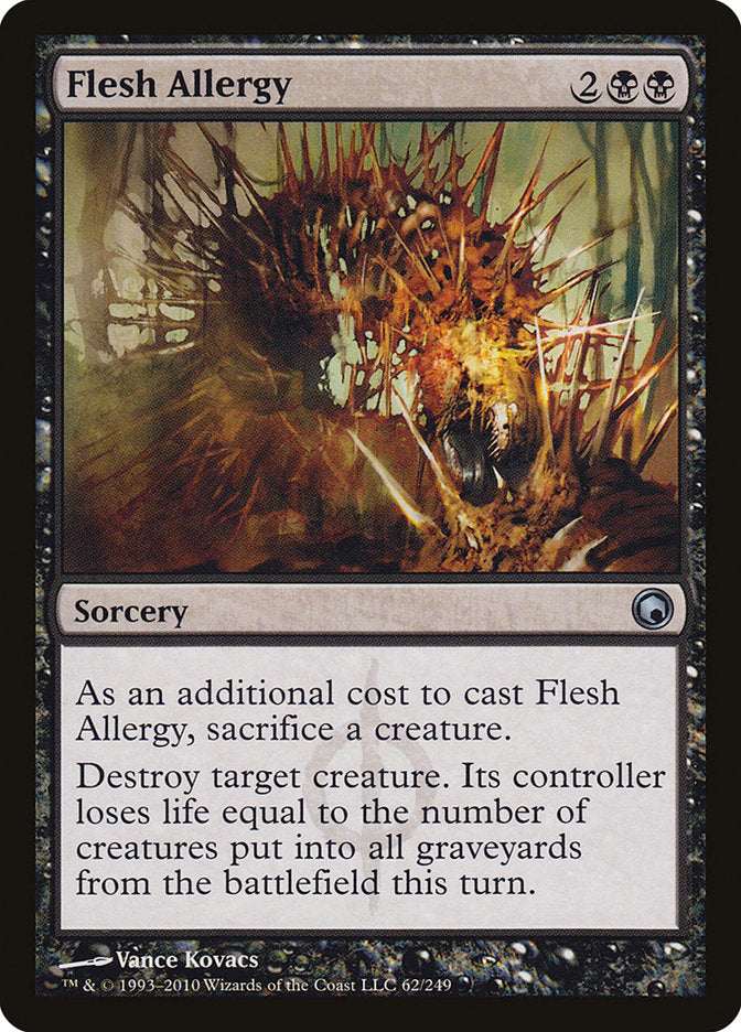 Flesh Allergy [Scars of Mirrodin] | Play N Trade Winnipeg