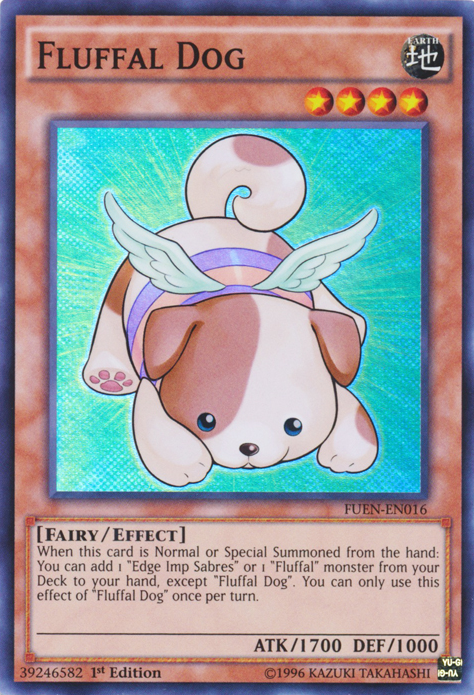 Fluffal Dog [FUEN-EN016] Super Rare | Play N Trade Winnipeg