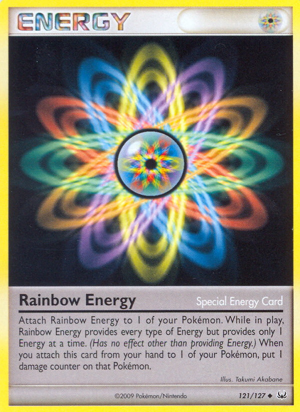 Rainbow Energy (121/127) [Platinum: Base Set] | Play N Trade Winnipeg