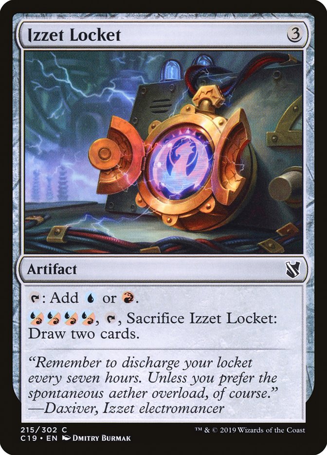 Izzet Locket [Commander 2019] | Play N Trade Winnipeg