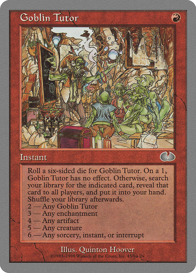 Goblin Tutor [Unglued] | Play N Trade Winnipeg