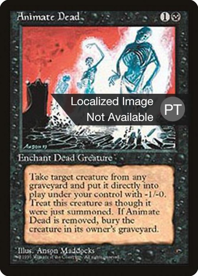 Animate Dead [Fourth Edition (Foreign Black Border)] | Play N Trade Winnipeg