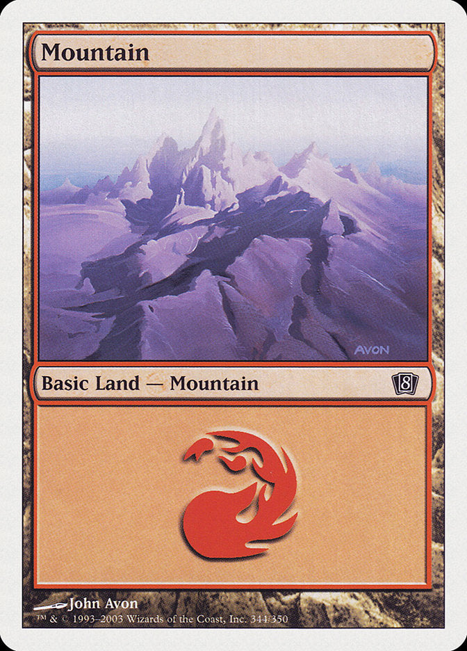 Mountain (344) [Eighth Edition] | Play N Trade Winnipeg