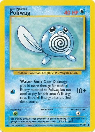 Poliwag (59/102) [Base Set Unlimited] | Play N Trade Winnipeg