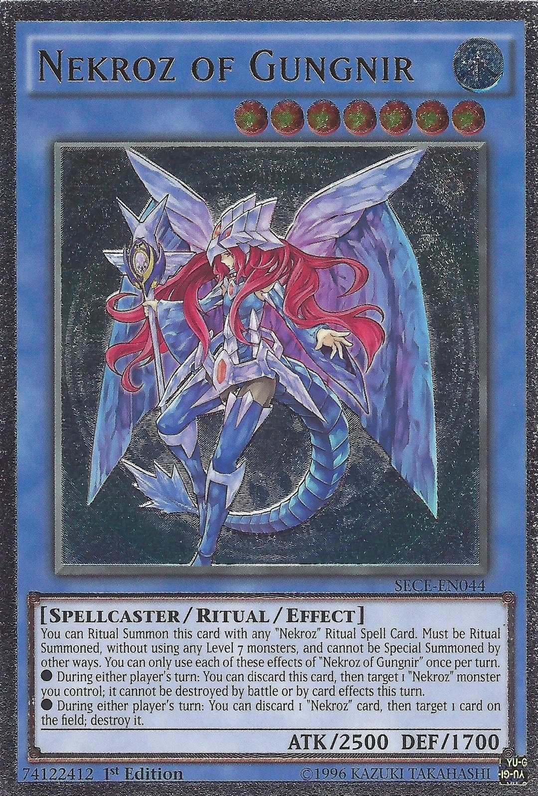 Nekroz of Gungnir [SECE-EN044] Ultimate Rare | Play N Trade Winnipeg