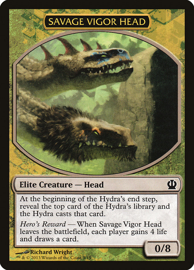 Savage Vigor Head [Theros Face the Hydra] | Play N Trade Winnipeg