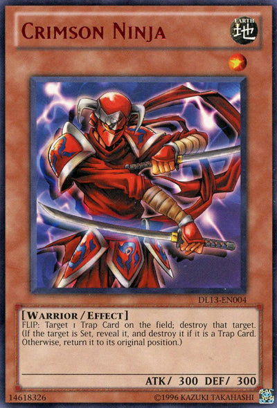 Crimson Ninja (Red) [DL13-EN004] Rare | Play N Trade Winnipeg