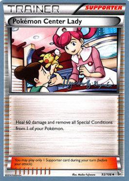 Pokemon Center Lady (93/106) (Primal Groudon - Alejandro Ng-Guzman) [World Championships 2015] | Play N Trade Winnipeg