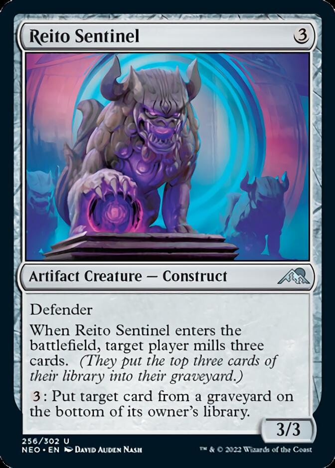 Reito Sentinel [Kamigawa: Neon Dynasty] | Play N Trade Winnipeg