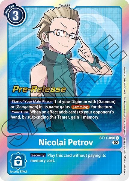 Nicolai Petrov [BT11-090] [Dimensional Phase Pre-Release Promos] | Play N Trade Winnipeg