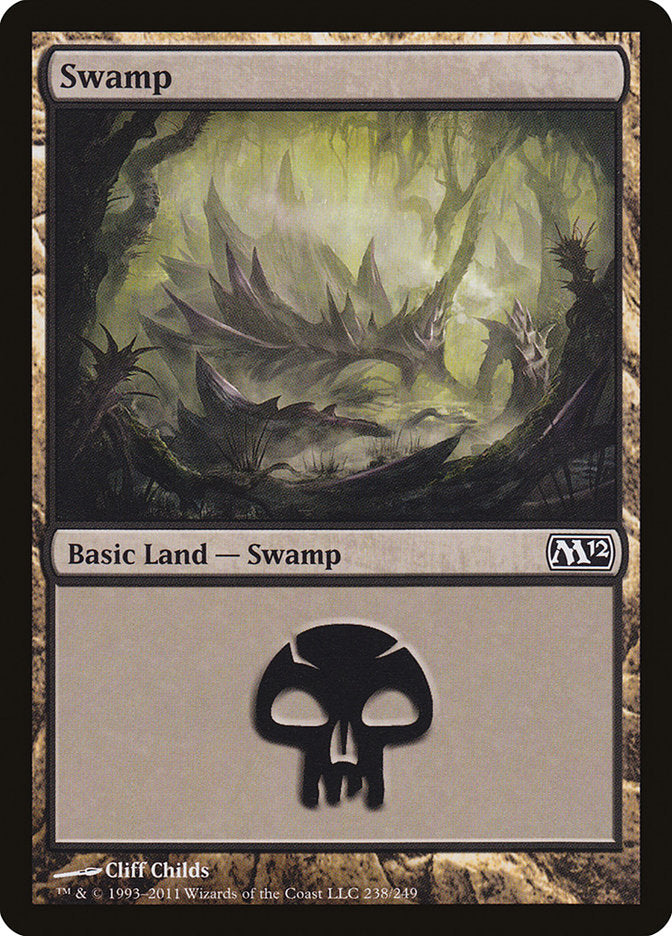 Swamp (238) [Magic 2012] | Play N Trade Winnipeg