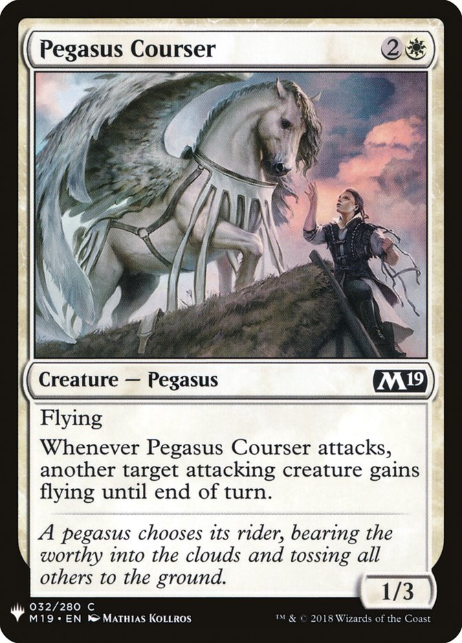 Pegasus Courser [Mystery Booster] | Play N Trade Winnipeg