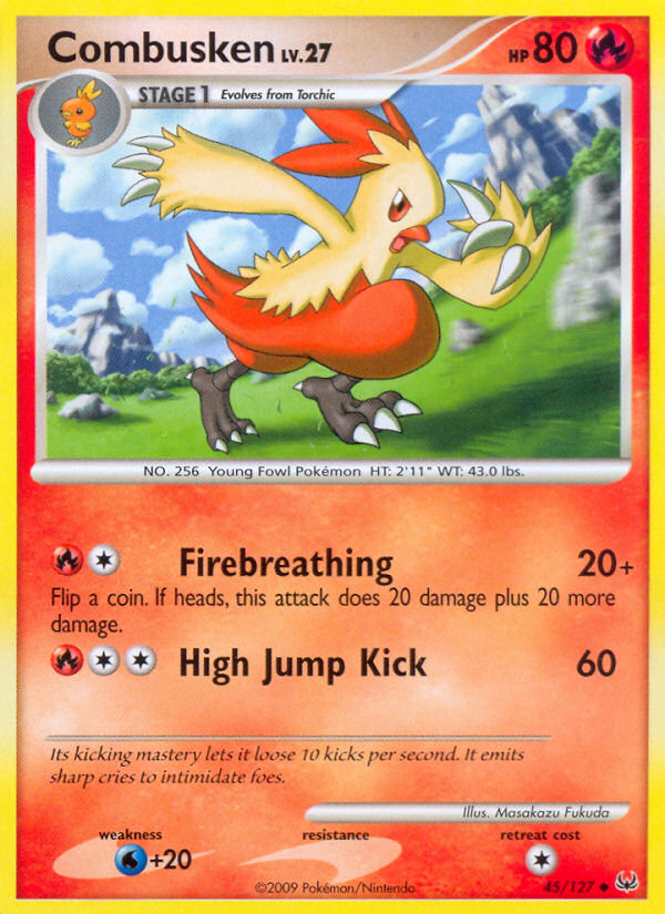 Combusken (45/127) [Platinum: Base Set] | Play N Trade Winnipeg