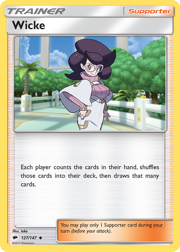 Wicke (127/147) [Sun & Moon: Burning Shadows] | Play N Trade Winnipeg