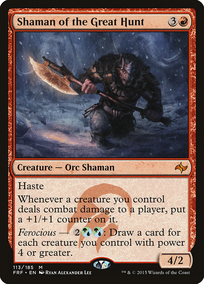 Shaman of the Great Hunt [Fate Reforged] | Play N Trade Winnipeg